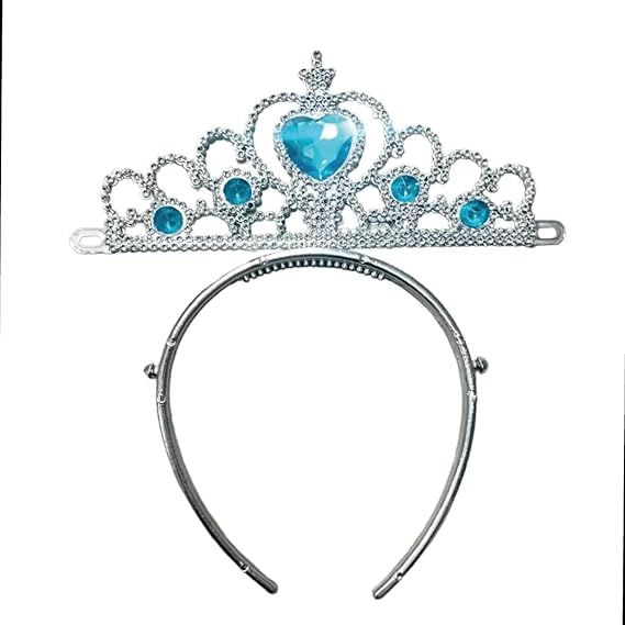 Kit Acessórios Frozen Elsa Com Trança Luvas Coroa E Varinha Kit Acessórios Frozen Elsa Com Trança Luvas Coroa E Varinha